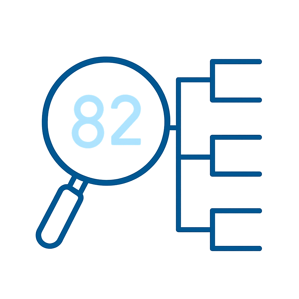 An icon representing the features of 82 Bet.
