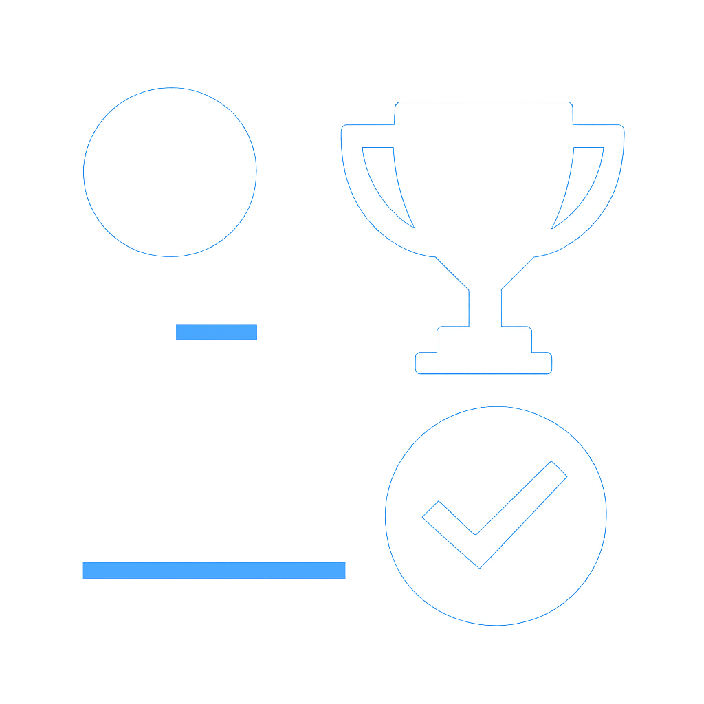 An icon representing the improvement of user experiences with 82 Bet.