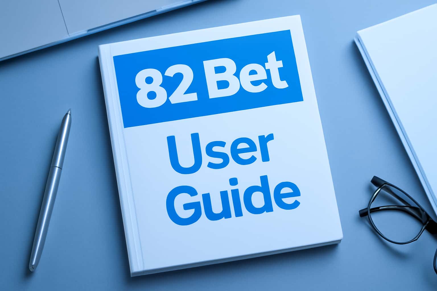 A professional image illustrating the 82 Bet User Guide in a high-tech environment.