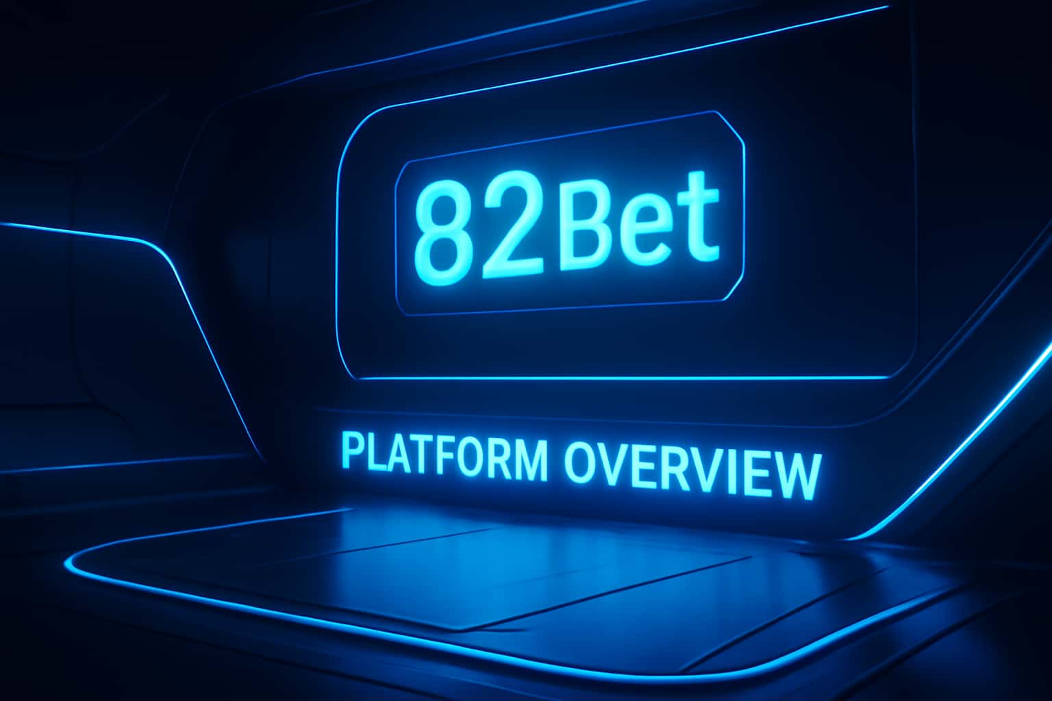 Futuristic landing page background