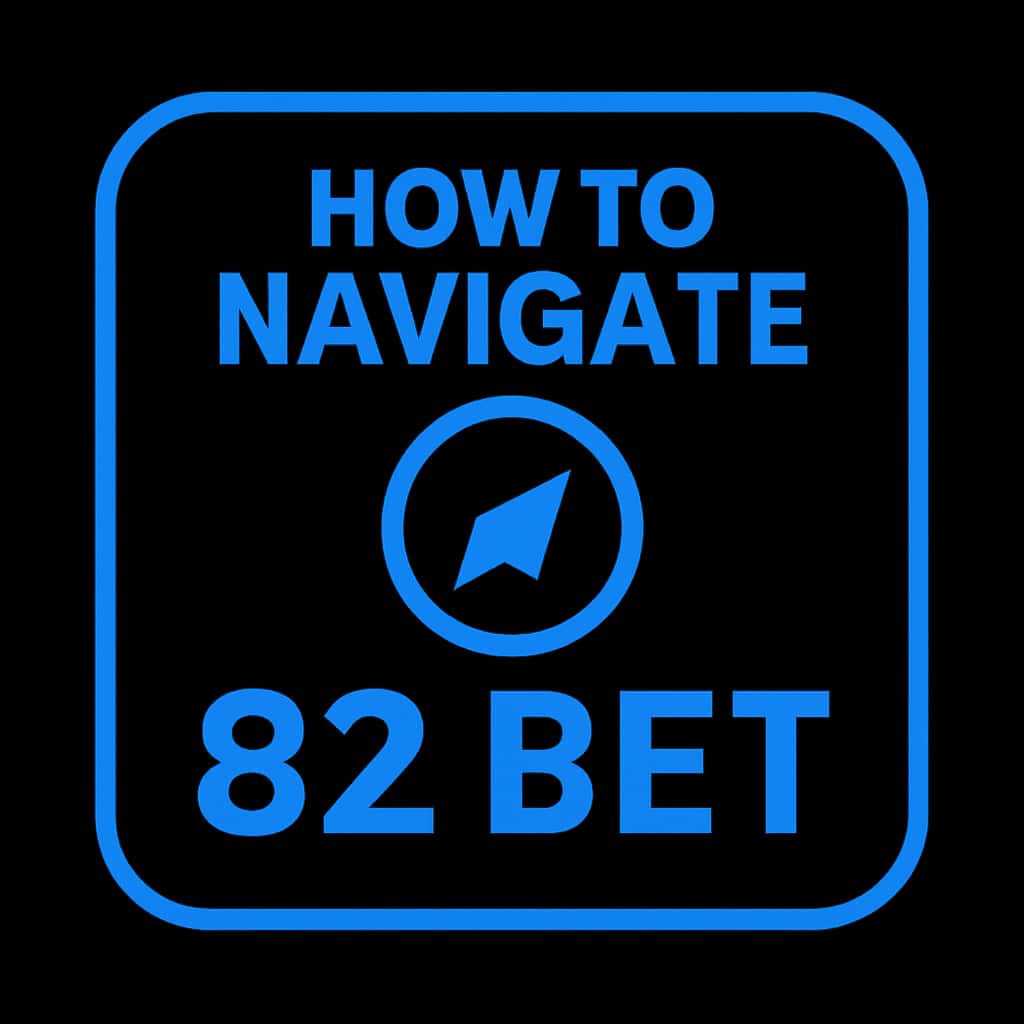 An icon symbolizing navigation assistance for the 82 Bet platform.