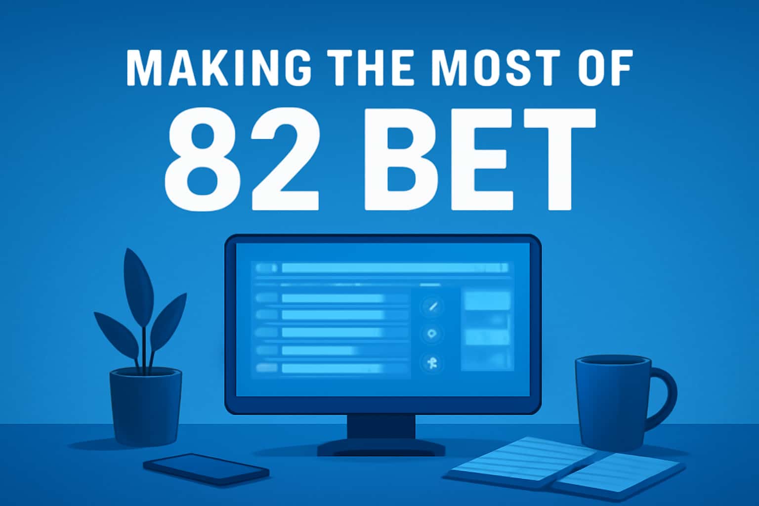 An informative illustration representing the guide on how to utilize 82 Bet effectively.