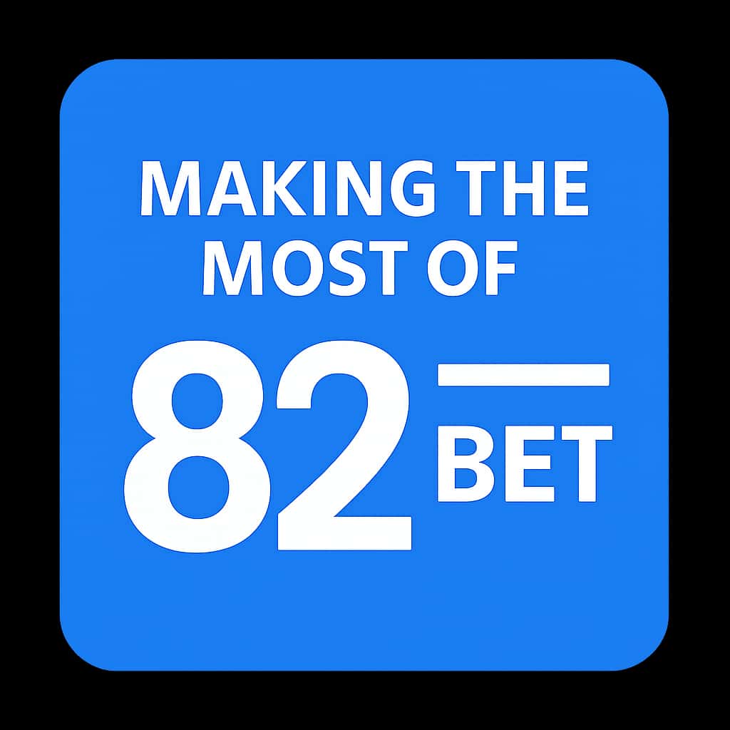 A concise badge symbolizing the guide for efficiently using 82 Bet.